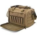 Tactical Shooting Range Bag Nylon Molle System Outdoor Hunting Accessory Black Shoulder Bag for Gun Case Pistol Tools Sniper