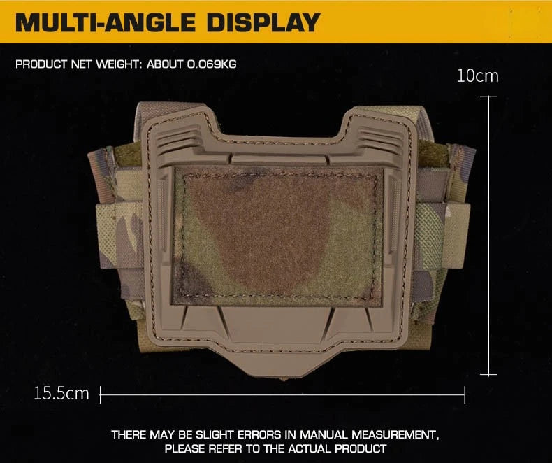 Tactical Helmet Battery Pouch K Series Hunting Airsoft Fast Helmet PVS31 Battery Box Storage Counterweight Helmet Accessory Bag