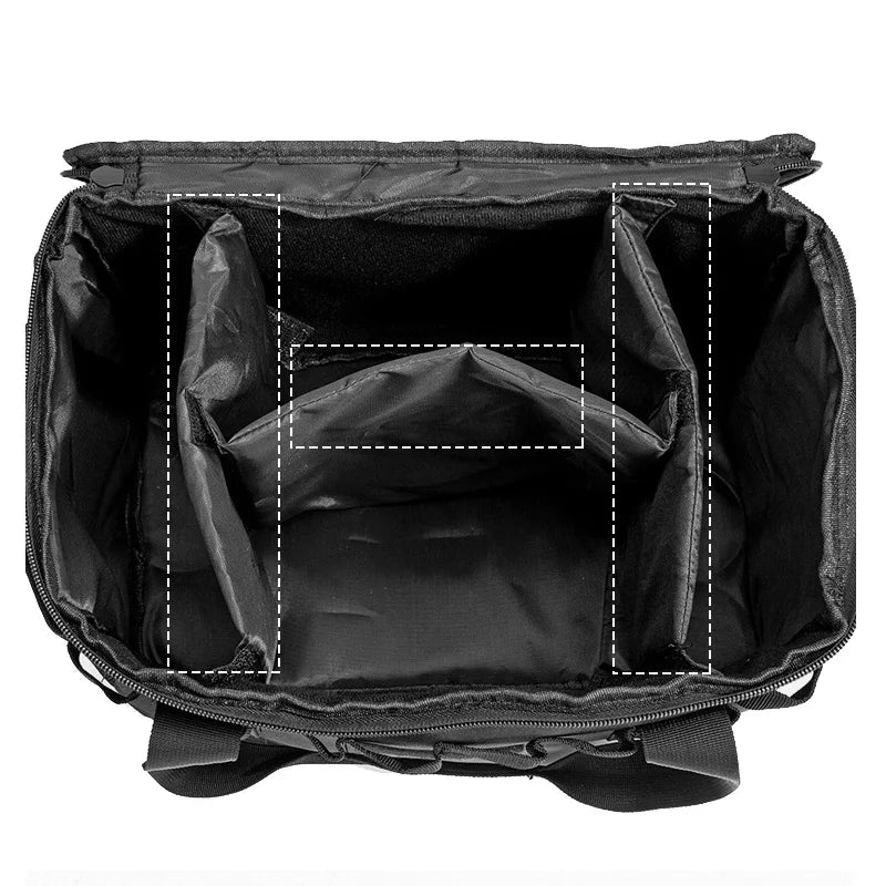 Outdoor Camping Picnic Bag, Foldable Portable Tool Storage Bag, Men's Tactical Camouflage Hunting Pistol Holster
