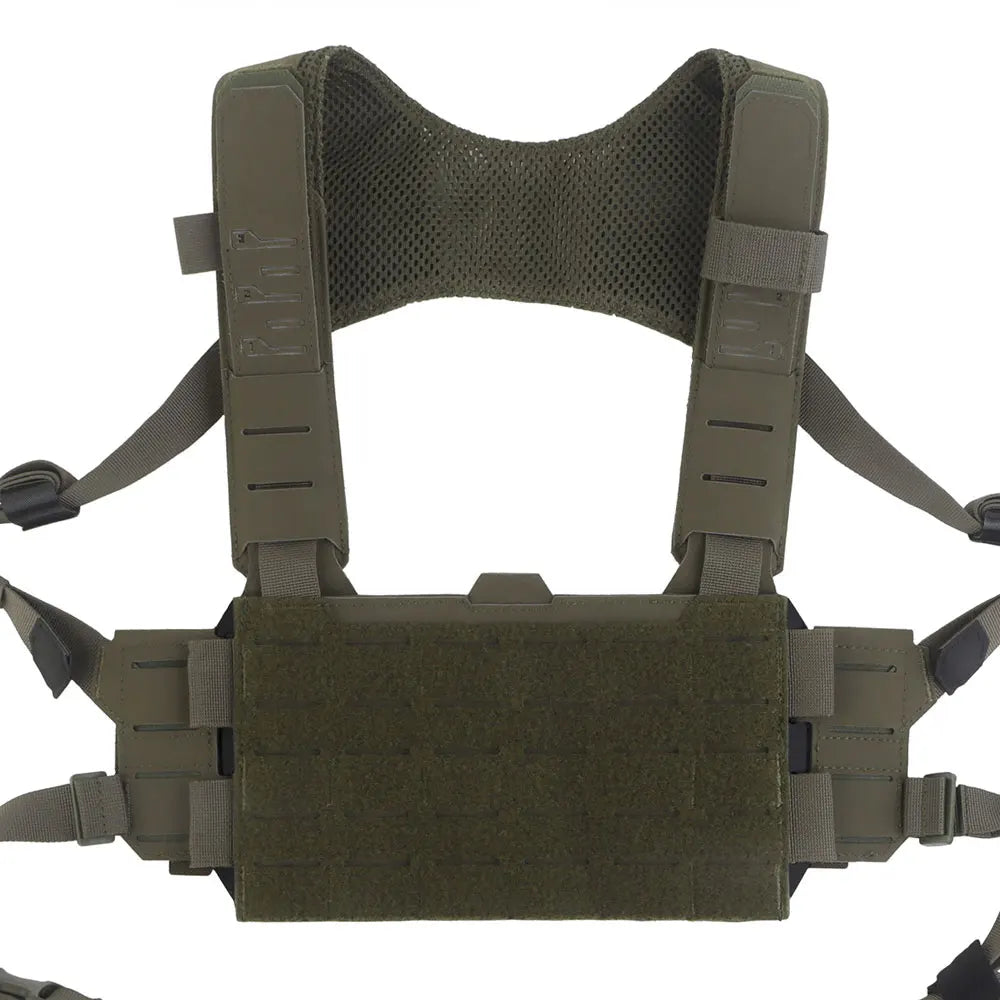 Tactical Vest Modular Chest Rig with Multifunctional Strap Outdoor Camping Field Training MOLLE Expansion Hunting Gear
