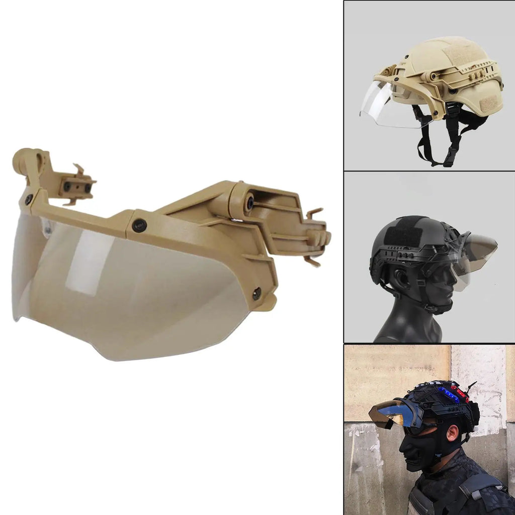 Tactical Split Anti-Fog Safety Goggles Wearable Myopia Glasses for Game
