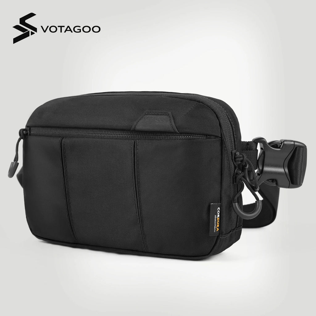 VOTAGOO Concealed Carry Waist Bag Tactical Hidden Belt Pouch EDC for Men Women Outdoor Travel Hiking Camping