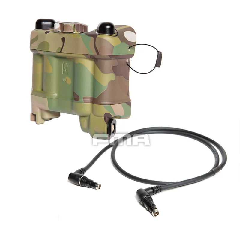 FMA PVS31 IR Infrared Strobe Multi Energy Battery Box + L-Head Long Line