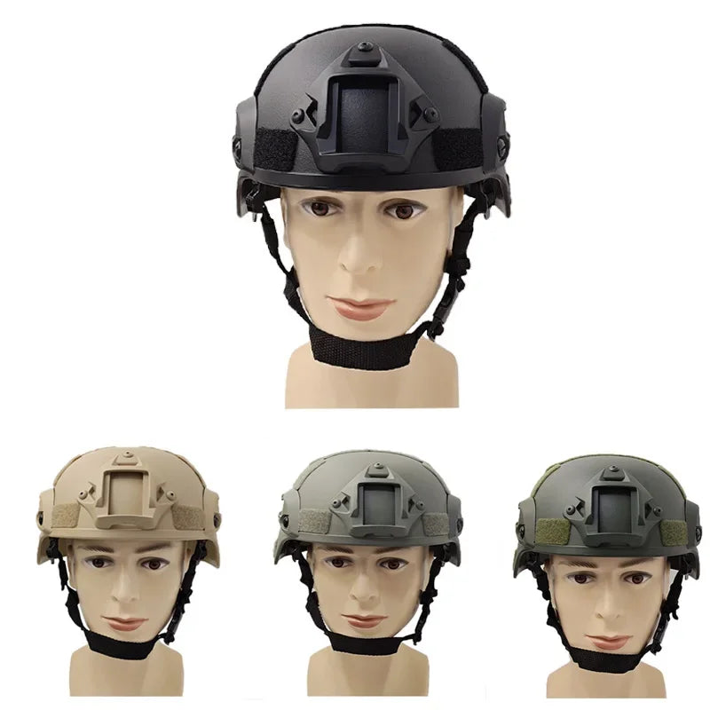 Children Youth Army Fans Outdoor Children's Tactical Protective Helmet Paintball Wargame Army Airsoft CS Tactical FAST Helmet