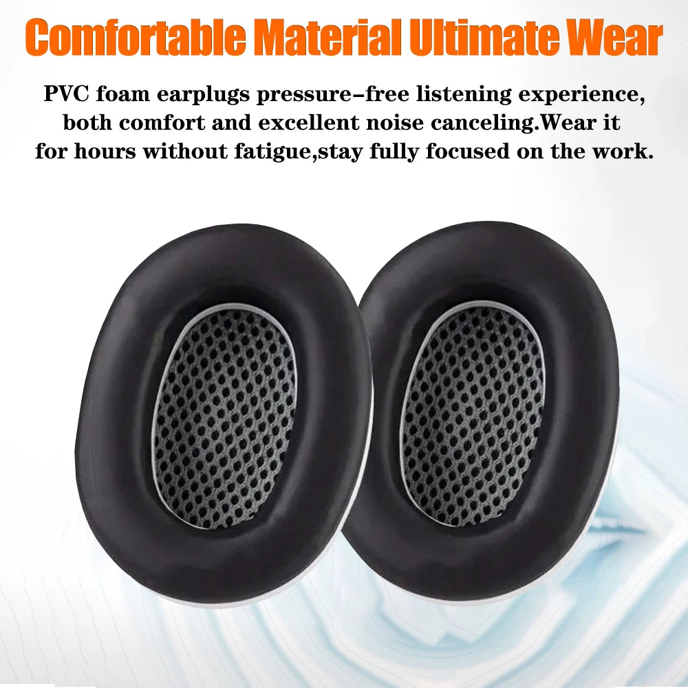 Electronic Hearing Protection Earmuffs EARMOR® C52 Noise Canceling Headset,For Manufacturing,Construction,Forestry,Industrial