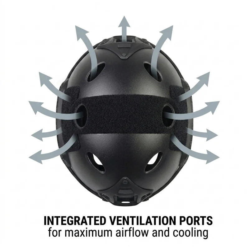 FAST helmet air gun MH helmet ABS light ordinary sports outdoor PJ air gun shooting CS special police protective equipment
