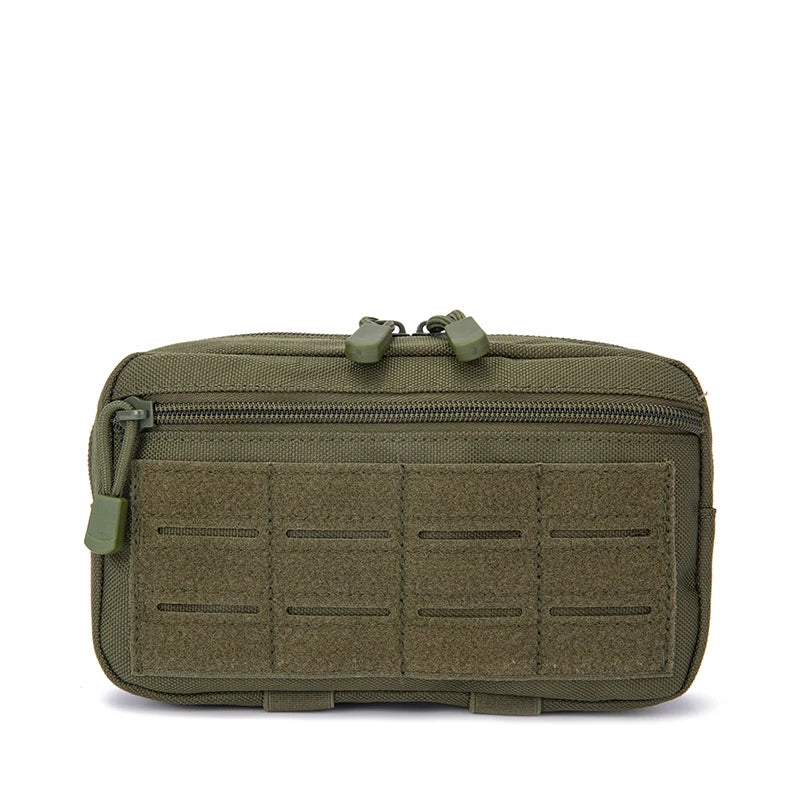 1000D Laser Cut Molle Pouches Compact Water-Resistant Utility Admin Pouch for Vest Backpack Duty Belt Hunting Vests