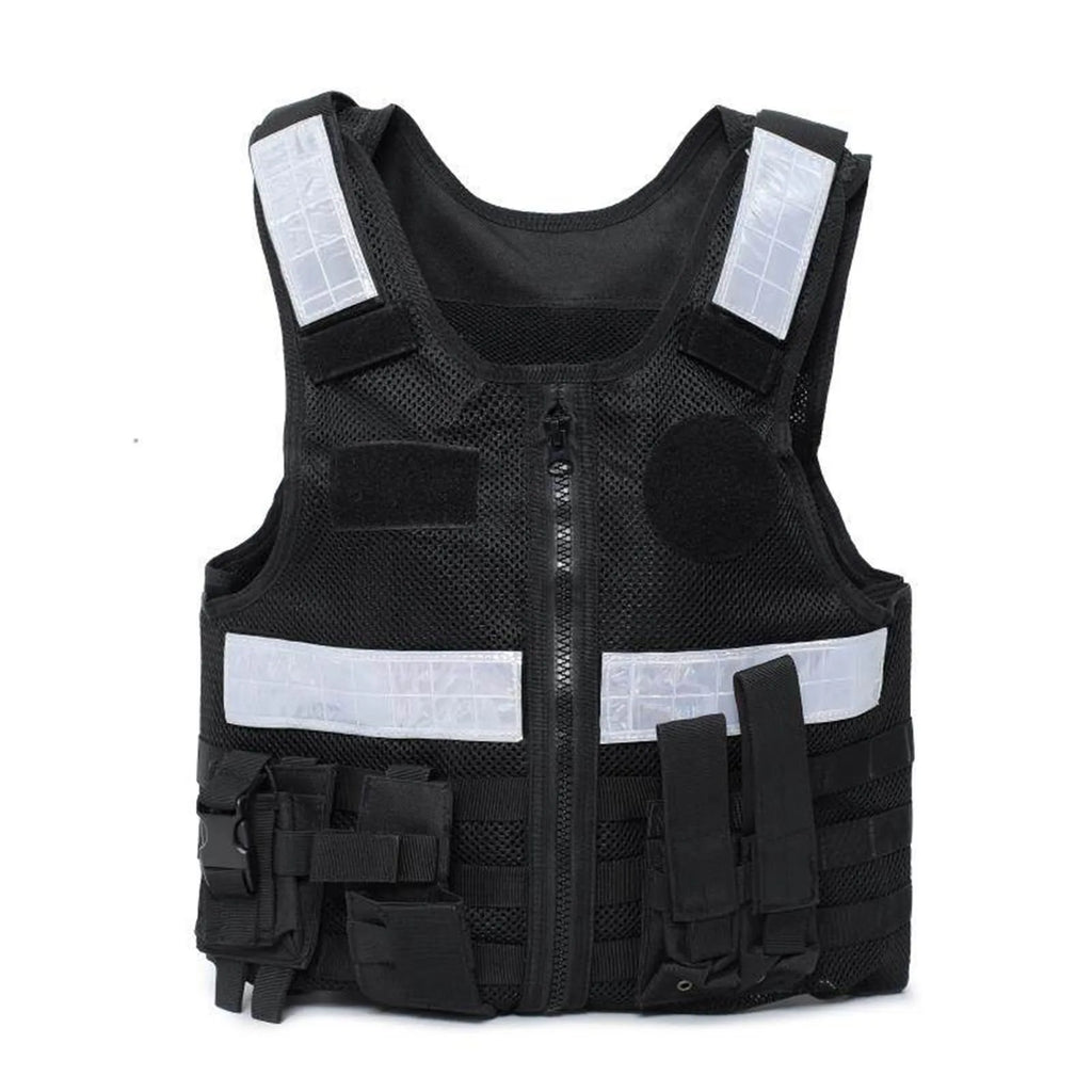 Duty tactical vest, summer breathable mesh for training clothes, street patrol clothes