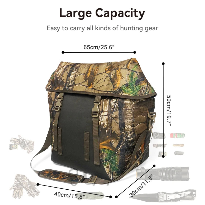WESTTUNE Hunting Scent Proof Bag Thickened Smell Proof Duffel Storage Bag Scent Lock Wader Bag for Hunting Clothes & Accessories