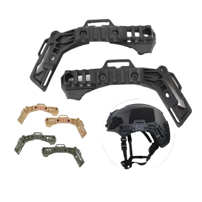 Tactical Helmet for Outdoor Sports Cycling Mountaineering Compatible with Wendy 3rd Generation Helmet Guide Rail Fishbone