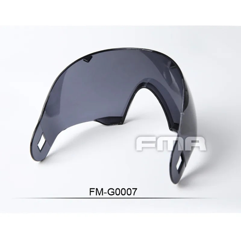 FMA F1 Full Face PC Lenes With One Layer for FM-F0022 to FM-F0025 Goggle Mask