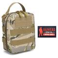 Multifunctional MOLLE Tactical IFAK Medical Pouch Portable Outdoor Emergency First Aid Kit Survival Tool Storage Bag With Patche