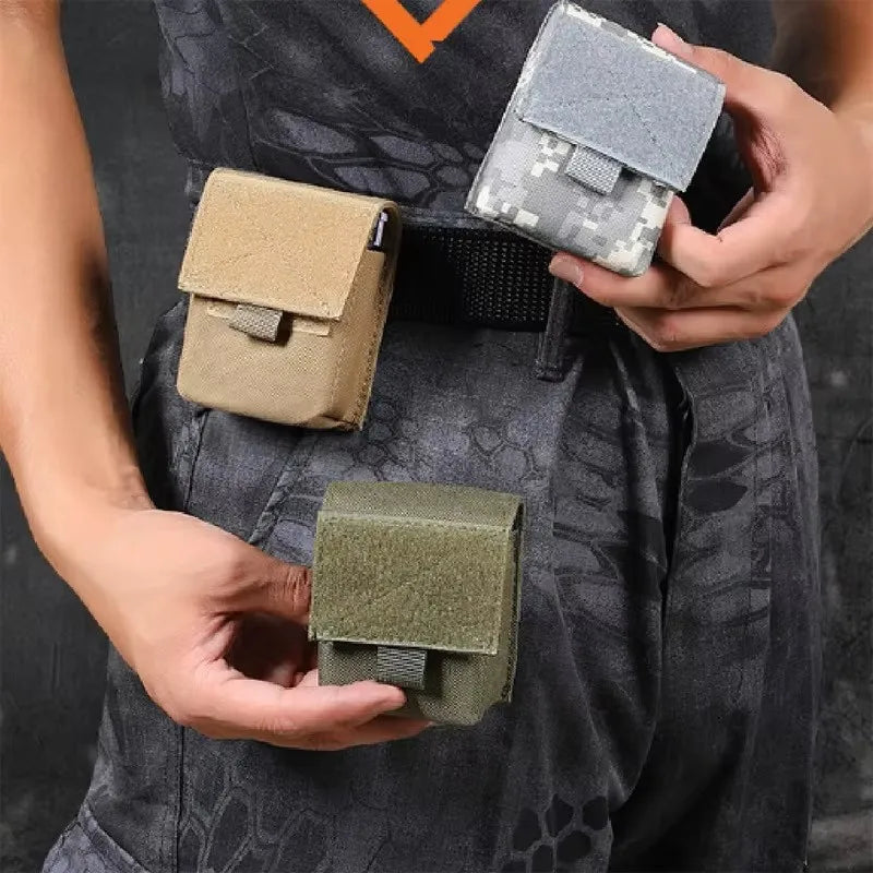 Tactical Mini Cigarette Bag Molle EDC Pouch Hunting Accessories Gadget Gear Pouch Small Tool Organizer Bag