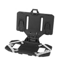 BOOIU Tactical MOLLE Phone Folding Navigation Board Chest Mobile Phone Plates Holder Panel CS Outdoor Vest Phone Holder Plates