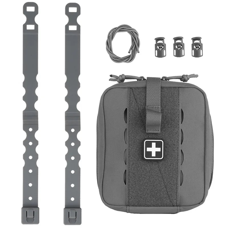 First Aid Organizer | Waterproof Emergency Pouch | EDC First Aid Kit for Hiking