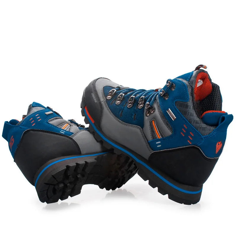 2025 New Waterproof Hiking Boots Men Shoes Summer Trekking Mountain Shoes Walking Boots Big Men Outdoor Footwear Climbing Winter