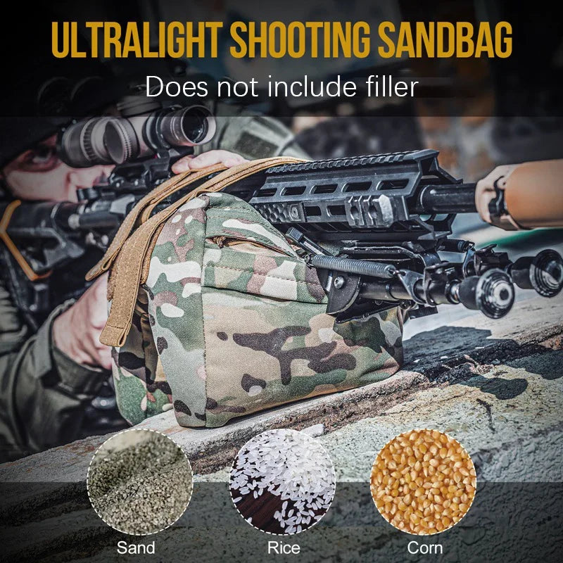 Hunting Shooting Bag Rest Target Sports Shooting Bench  Mount for Rifles Sniper Airsoft Hunting Accessories