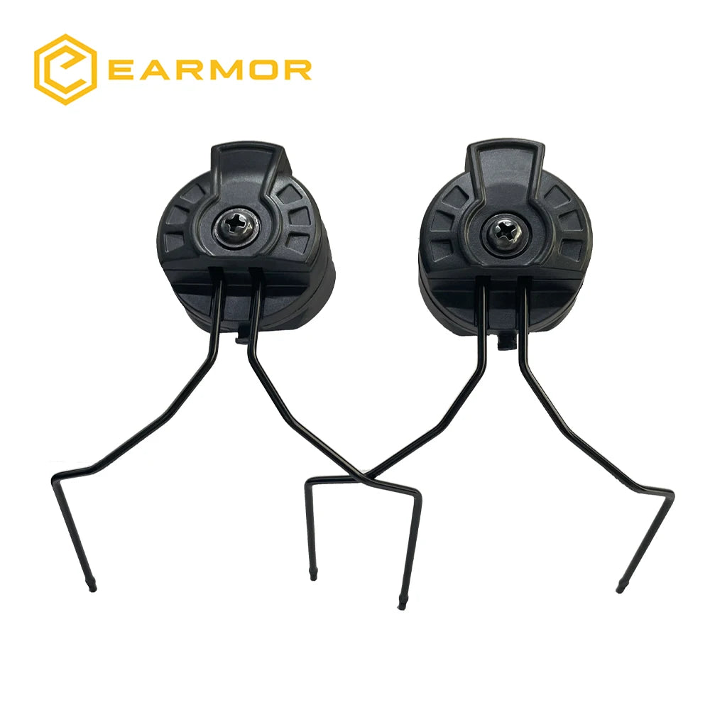 Universal ARC Fast Helmet Adapters - Tactical Headset Brackets Compatibility with Earmor M31 M32 Series and Most Over Headset