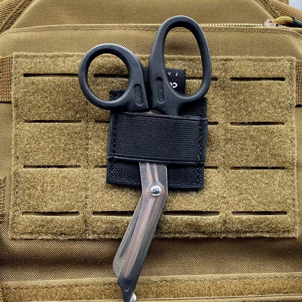 Helmet Cable Organizer - Elastic Earphone/Walkie Talkie Holder for FAST/MICH Helmets, Headset Accessories Storage System