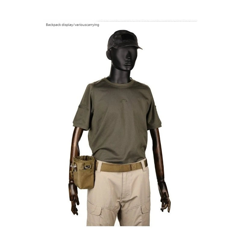 Outdoor sports tactical bag, small hanging bag accessories, portable tactical waist bag, Molle small recycling bag, slingshot