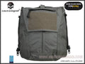 Emersongear Tactical Pouch Zip-ON Panel Plate Carrier Back Pack Shoulder Bag For AVS JPC 2.0 CPC Vest