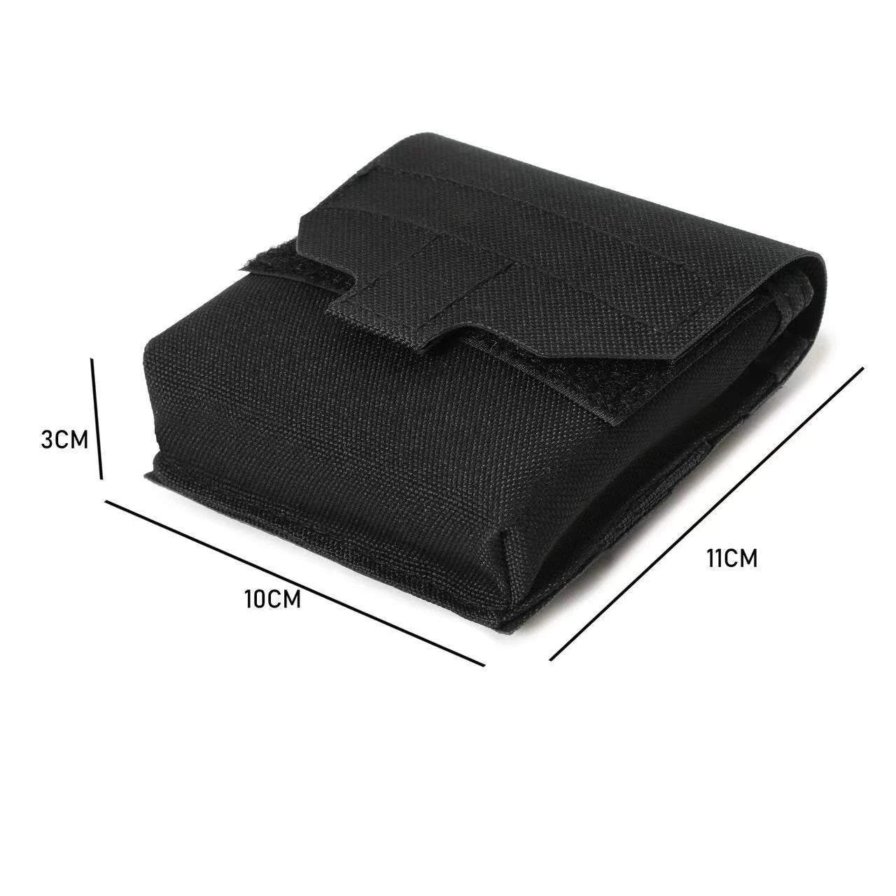 Tactical Mini Molle Utility Pouch Essential Medical IFAK Pouch General Purpose Micro GP Pouch Flashlight Earplug Holder EDC Gear