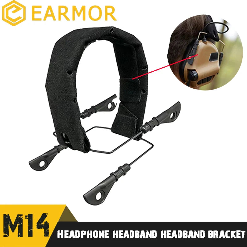 EARMOR Tactical Headset Accessories Tactical Shooting Headset Headband Bracket Suitable for M32 / M32H / M31H / M31