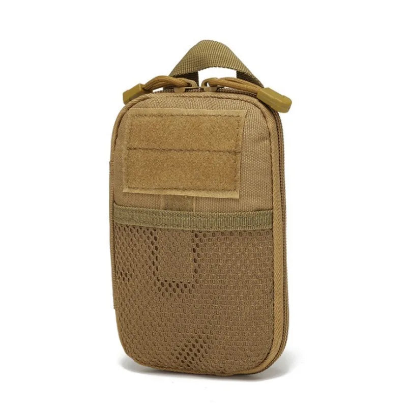 Airsoft  Molle EDC Pouch Mesh Tools Accessory Pouches Tactical Waist Hunting Bags Outdoor Flashlight Magazine Pocket