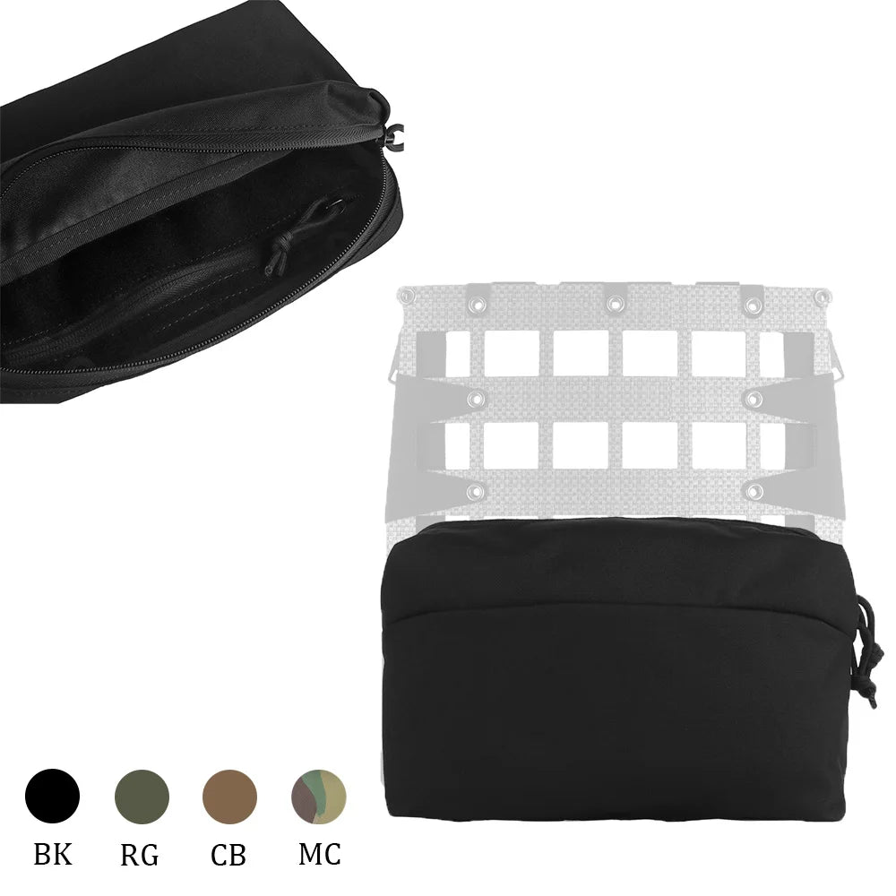 The backpack and chest hanging expansion bag can store various small hunting equipment or medical supplies and other items