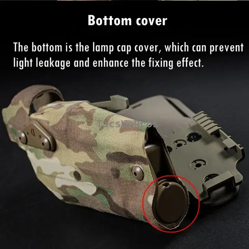 Tactical Pistol Holster for G17 Gen4 G19 with X300 X300U Light Quick Release Drop Leg Holsters Right Hand Airsoft Gun Carry