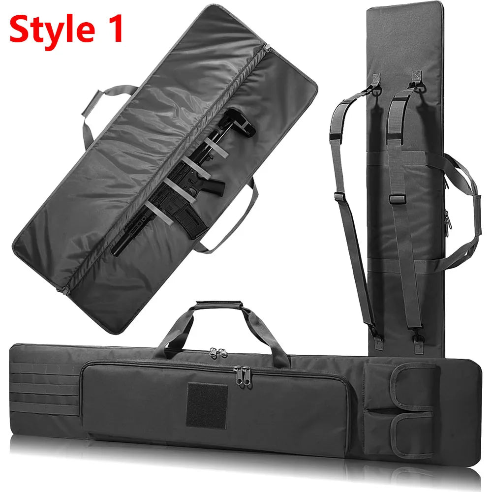 120cm Rifle Bag Tactical Rifle Case Shotguns Airsoft Gun Bag Hunting Backpack Weapons Transport Case for for Shooting Range Bag