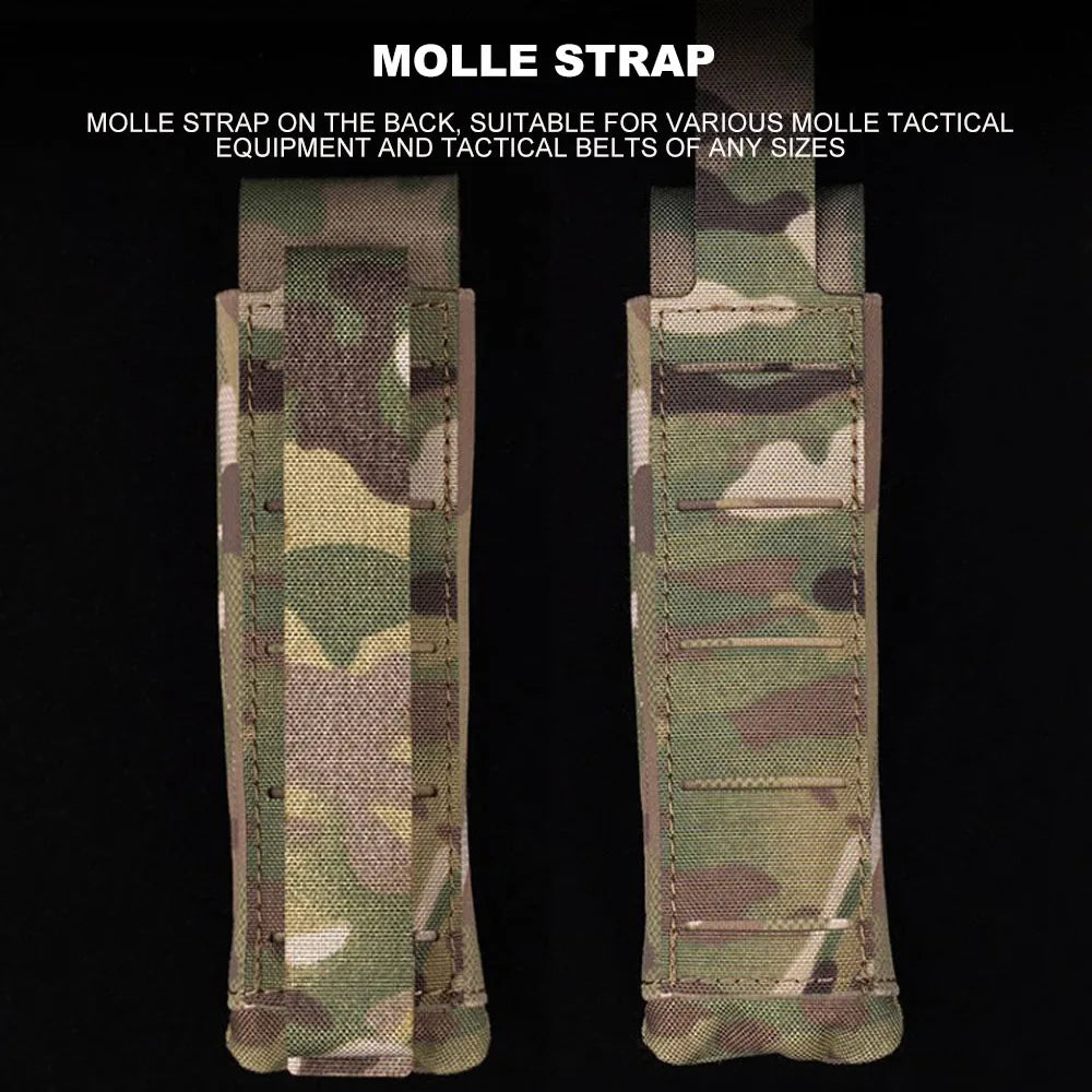Tactical Tools Pouch MOLLE Outdoor Camping Hunting Flashlight Storage Bag Airsoft Vest Plate Carrier Portable Waist Belt Bag