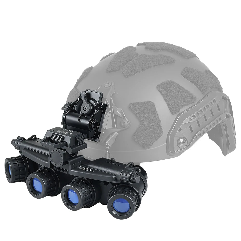 BOOIU Tactical GPNVG18 Cosplay Four-eye Night Vision Goggles Model L4G24 Mount Holder Combination NVG Outdoor Helmet Accessories