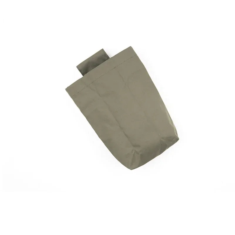 Tactical Dump Pouch Airsoft EDC Molle Magazine Pouch Foldable Hunting Tool Multicam MINI Mag Storage Waist Bag