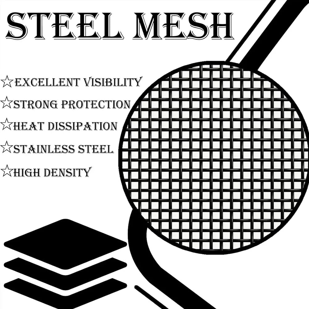Tactical Fencing Helmet with Steel Wire Mesh Visor Adjustable Neck Protection for Medieval Combat Training SCA Reenactment