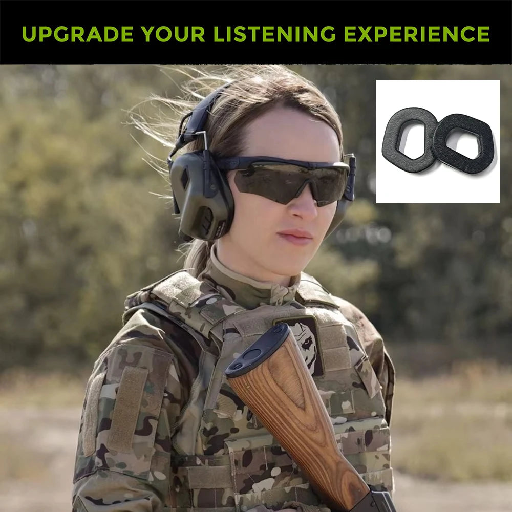 EARMOR Headset Earmuffs Pair S03 Silicone Gel Ear Cushion Pad Headset Accessories Fit for M31/M32/M31H/M32H Headset