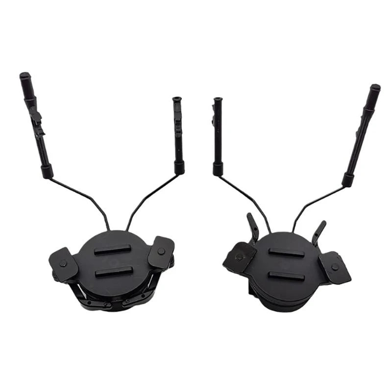 1Pair Tacticals Helmet Accessories Headset Holder Fast Helmets Rails Adapter Set