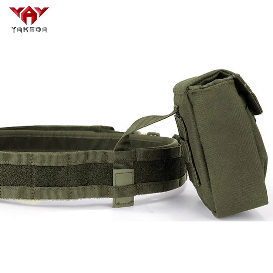 YAKEDA  Multi functional waist seal+accessory bag combination with quick detachable buckle, convenient for quick wearing/removal