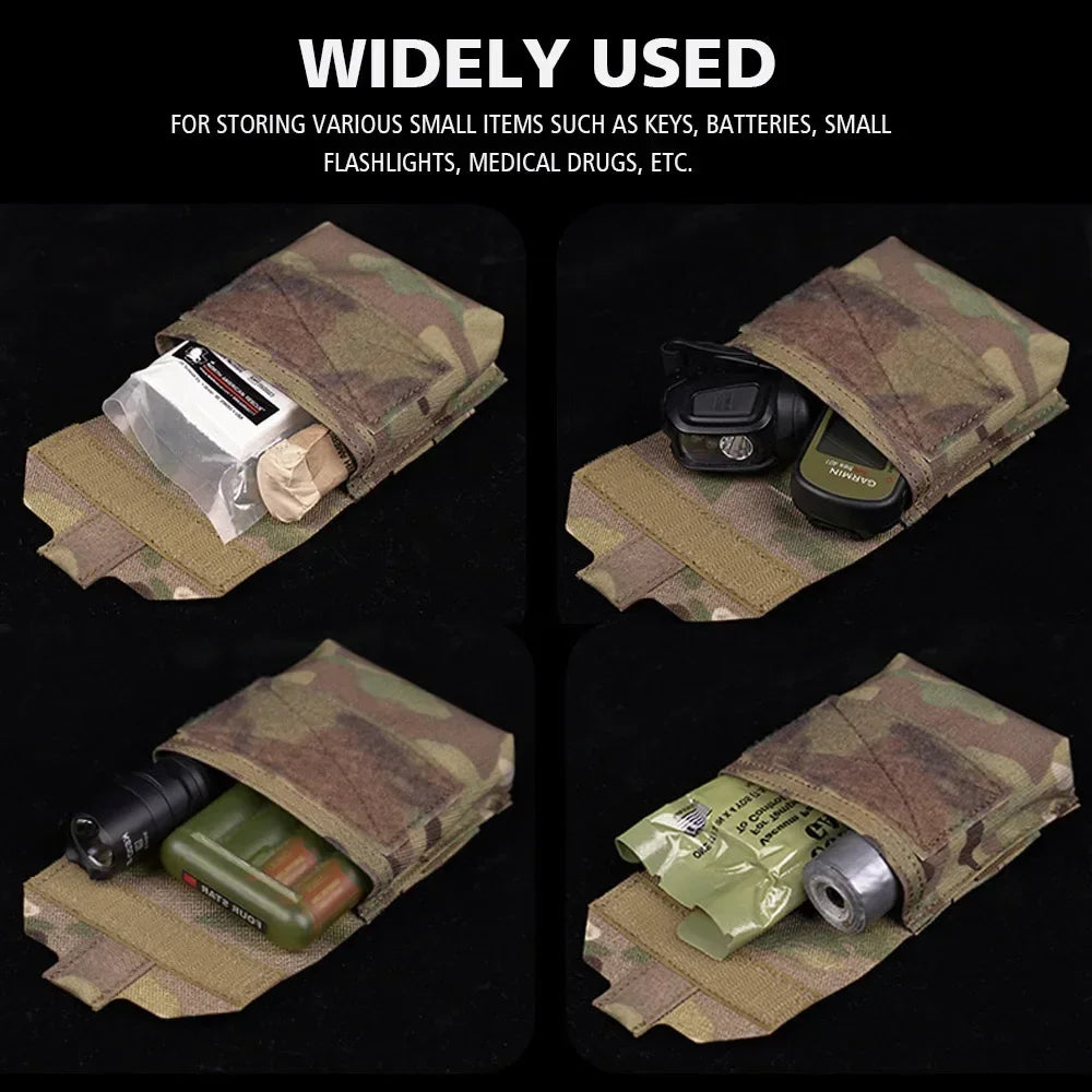 JSTA Multifunctional Magazine Pouch Tactical Molle Belt Bag Outdoor Hunting Shooting Grocery Bag 7.62 5.56 9m MAG Stacked Pocket