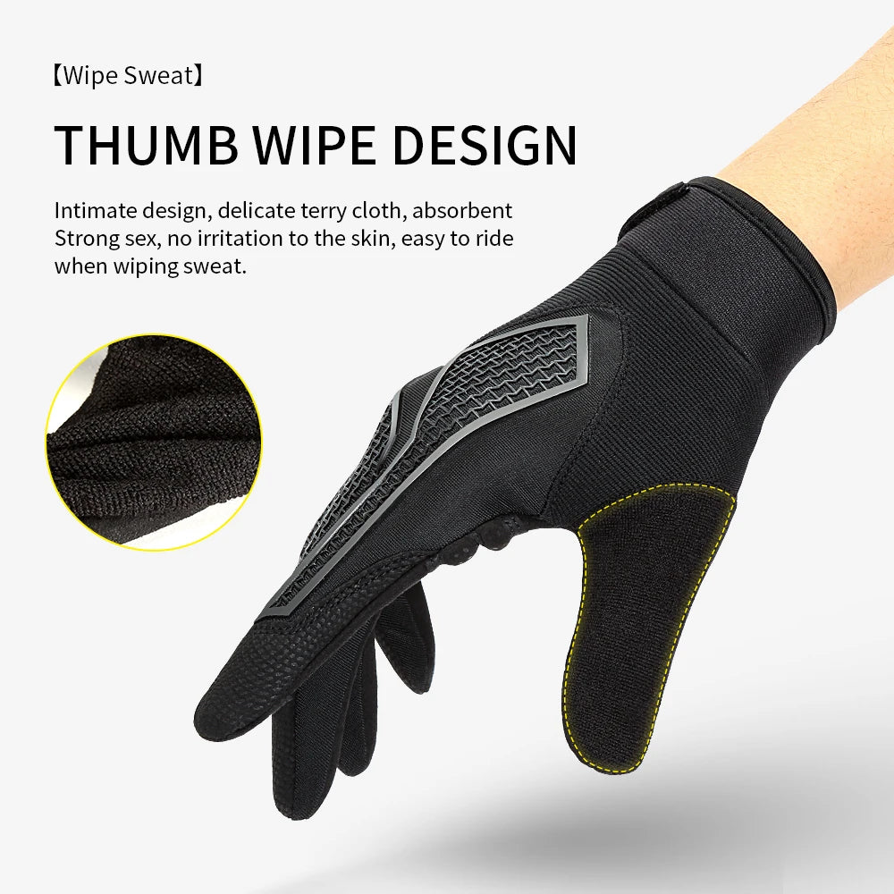 Tactical Gear Sports Cycling Gloves Breathable Non-slip Road Bike Gloves Touch Screen Outdoor Running Bicycle Gloves