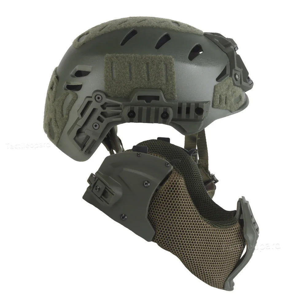 Tactical Wendy 3.0 Full Protection Helmet Hunting Airsoft Training Gear