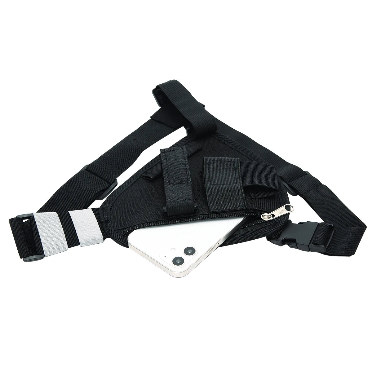 Walkie Talkie Chest Harness Shoulder Radio Holster Pack Adjustable Pouch Holster For Baofeng UV-5R UV-21 PRO Quansheng UV-K5 K6