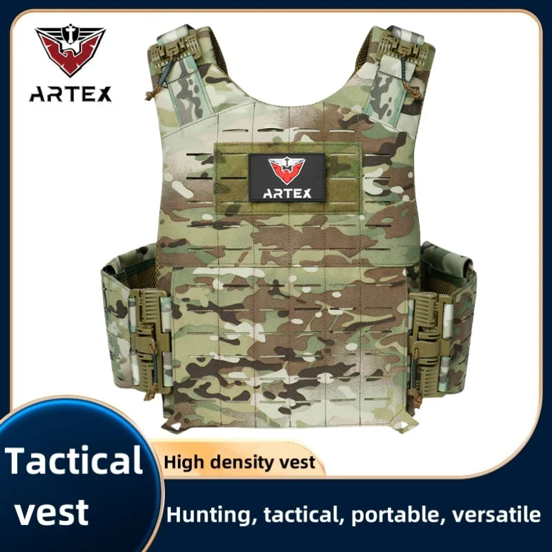 Tactical Vest Outdoor Hunting Plate Carrier Protective Adjustable Vest Airsoft Carrier Combat Equipment 6094 Vest