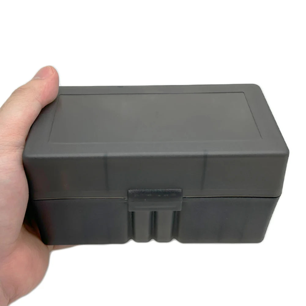 Tactical Ammo Box Flip-Top Rifle Ammo Box for 7.62X39mm .22-250 Rem 50 Rounds 7.62  Ammo Carrying Box Hunting Accessories