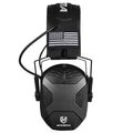 Electronic Shooting Ear Protection YHKEMA NRR23 Foldable Tactical Earmuffs Adjustable Volume For Shooting Range Hunting