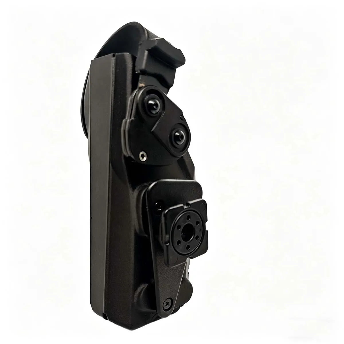 Tactical Holster for Taser T7 ECD Duty Gear Quick Release Belt Loop & Vest Mount, SLS Locking System Holster with Rotating Hood