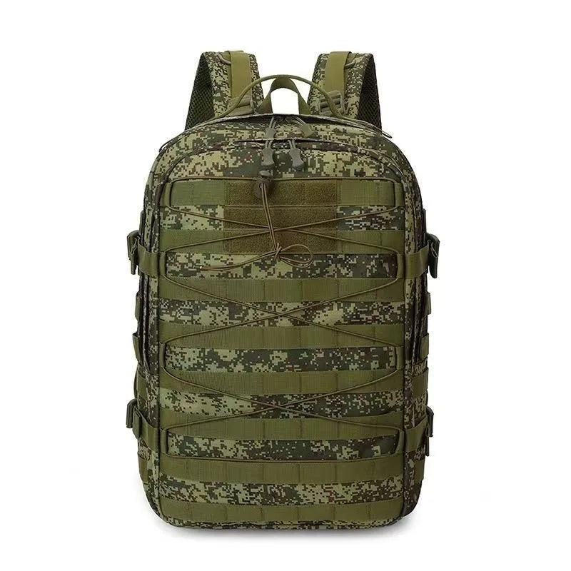 Amazon Durable Outdoor Backpack 3P Camouflage Double Shoulder Hiking and Mountaineering Large Capacity Backpack