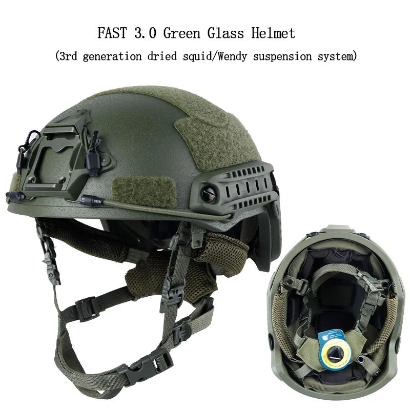 Quick MH tactical helmet 1.5kg fiberglass Wendy's suspension pad helmet outdoor activity protection training safety riot helmet