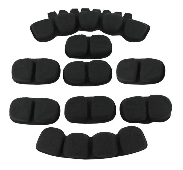 Helmet Replacement Foam Pad Protective Pad Upgrade Version Memory Foam Pad Outdoor Sports Tactical Helmet Accessories