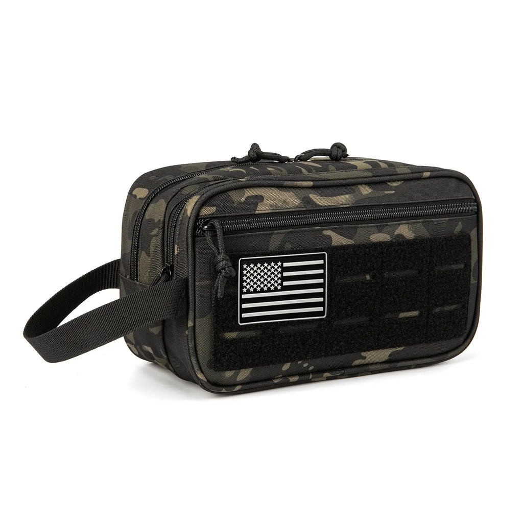 Men's Toiletry Bag Modular Accessory Bag EDC Small Bag Waterproof Compartment with Small Dopp, Shower Supplies and Hygiene Produ